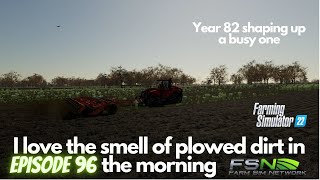 PLOWING AFTER POTATOES  Farming Simulator 22  FSN  Episode 96 [upl. by Tabbitha]