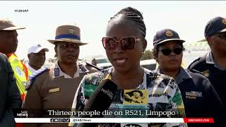 Limpopo Accident  13 people die on R521 [upl. by Anitsrhc845]