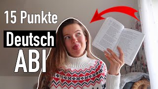 15 PUNKTE im DEUTSCH ABI  So gehts last Minute Abitur Tipps [upl. by Stolzer]