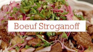 Boeuf Stroganoff [upl. by Auqkinahs577]