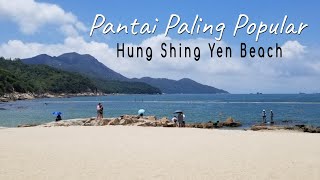 Pantai Paling Popular Di Pulau Lamma Hung Shing Yen Beach  Explore Lamma Island Hong Kong [upl. by Aseuqram]