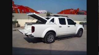 At wwwaccessories4x4com Nissan Navara D40 tonneau cover 4x4 off road 4wd accessories [upl. by Dorina]