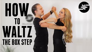 How to Waltz With a Partner for Beginners 1  The Box Step [upl. by Halullat]