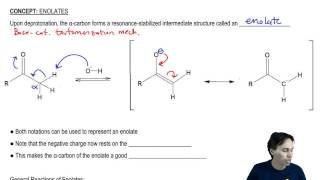 Formation of Enolates [upl. by Etterual]