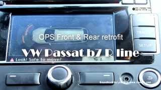 VW Passat b7 R line OPS optical parking sensors front and rear retrofit middlands [upl. by Eat268]