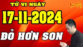 Tử Vi Hàng Ngày 17112024 BIẾT TRƯỚC 5 Con Giáp CỰC ĐỎ Ngày Mai TRÚNG ĐẬM RẤT NHIỀU TIỀN [upl. by Esnahc]