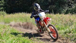 2006 CRF250X First Ride [upl. by Padegs]