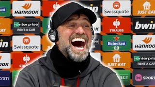 Everybody can go home WITH NORMAL HEART RATE  Jurgen Klopp  Liverpool 61 Sparta Prague 112 [upl. by Lane]