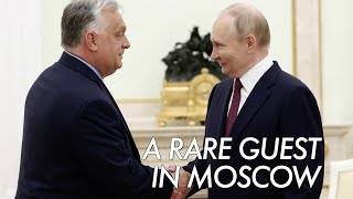 Mission for peace  Hungarian PM Orban holds meeting with Putin in Moscow [upl. by Navonoj589]