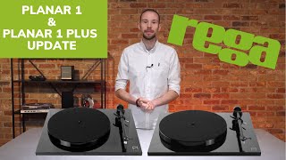 Rega Planar 1 amp Planar 1 Plus  UPDATED 2021 MODEL  New Belt amp Matt Finish [upl. by Asilak]