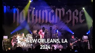 Nothing More Live  New Orleans 2024 Full Set [upl. by Nivrag]