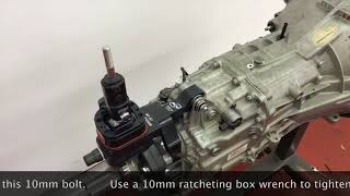 MGW MT 82 short conversion Race Spec installation video [upl. by Ymij]