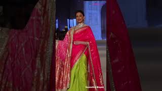 Sonali Bendre Exudes Elegance in Saree on Ramp  Video [upl. by Inod]