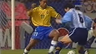 Young Ronaldinho destroying Argentina 1999 [upl. by Lleinnad]