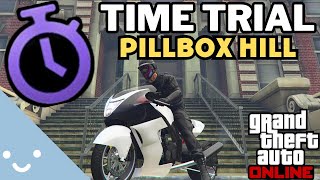 Pillbox Hill Time Trial GUIDE  GTA V Online [upl. by Vivie]