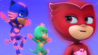 ‪睡衣小英雄 第1季  精选合集  交换超能力  PJ Masks Chinese  动画片 [upl. by Morly630]