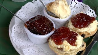 Award winning scone maker Kevin of quotDart To Mouth Deliquot Dartmouth uk shares his secrets [upl. by Webster721]