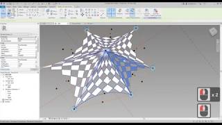 Revit Tutorial Day 26  Adaptive Shade Structure [upl. by Aleuname]