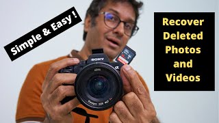 How To Recover Deleted Photos And Videos From Digital Camera [upl. by Isbella836]