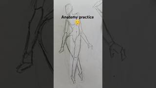 Anatomy practice 😄😊art artwork [upl. by Amol347]