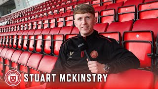 Stuart McKinstry signs for Hamilton Accies  First Interview [upl. by Avon]