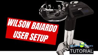 Wilson Baiardo Stringing Machine User Setup Tutorial [upl. by Kennett]