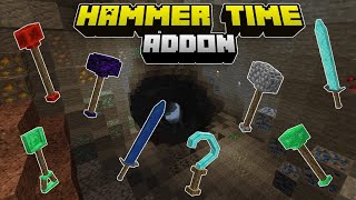 របៀបដាក់ Mod Hammer Time ក្នុង Minecraft pe v121 [upl. by Ahpla]