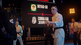 Cobra Kai Season 6 Part 2  Robby Keene Vs Kwon [upl. by Elletse]