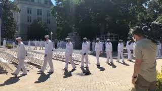 USNA Class of 2024  Oath of Office Ceremony  July 18 2020 400pm [upl. by Nwahsak720]