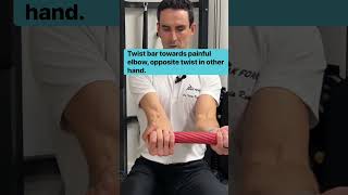 Golfer’s Elbow Flexbar Exercises  San Diego Chiropractic [upl. by Otiragram]