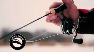 Introducing the 13 Fishing Black Betty FreeFall Ice Reel [upl. by Acinomal977]