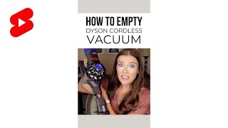 How to Empty Dyson V8 Vacuum [upl. by Kaasi]