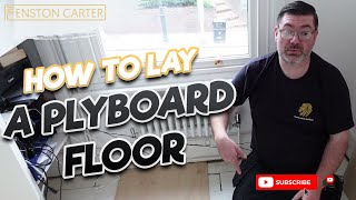 How to lay a plyboard floor a stable plywood underfloor for LVT lino marmoleum vinyl or tiles [upl. by Geraint313]