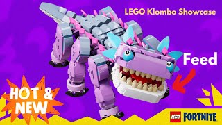 NEW Lego Fortnite Lost Isle Klombo Showcase [upl. by Annek83]