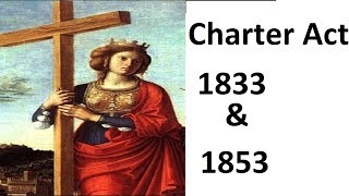 Indian Constitutional development Part 3  Charter Act 1833 and 1853 Explained [upl. by Tedd]