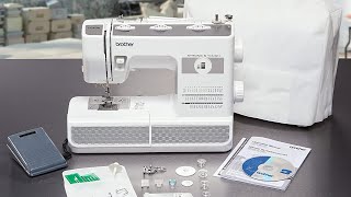 How To Adjust Stitch Width and Length on a Brother Sewing Machine [upl. by Vernen75]