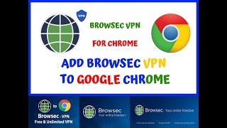 Browsec VPN For Google Chrome Browser  Add Browsec VPN Extension To Chrome Window10  PC informatic [upl. by Enelrahs]