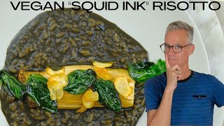 Dazzling Vegan Squid Ink Risotto [upl. by Silbahc]