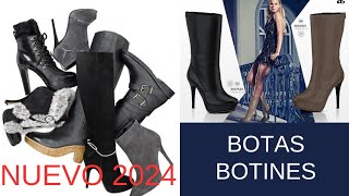 BOTAS Y BOTINES PARA LUCIR EN OTOÑO INVIERNO MODA 2024 LOS MAS NUEVO PARA MUJERES MODA BOTAS 👢 [upl. by Piero]