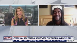 Omarion revealed as the Yeti on The Masked Singer [upl. by Kraus976]