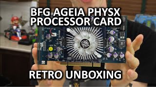 BFG Ageia PhysX Processor Card  Retro Unboxing [upl. by Iblok]