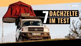 Dachzelt Test – 7 Anbieter im großen Vergleich [upl. by Ecyt645]