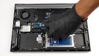 🛠️ HP ZBook Fury 15 G8  disassembly and upgrade options [upl. by Sirrad]