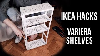 DIY  IKEA Hacks  Variera Shelves [upl. by Oj]