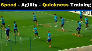 🎯Speed  Agility  Quickness Training Soccer SAQ [upl. by Naeloj758]