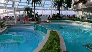 Anthem of the Seas Solarium Tour [upl. by Upshaw]