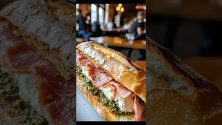 Mortadella Sandwich with Ricotta and Pistachio Pesto Recipe recipe [upl. by Tennek]