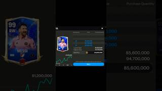 Messi Sold 🚮‼️ eafcfifafifamobilefcmobileeafcmobileeafifamobilemessishortsfypeditcard [upl. by Ibmat]