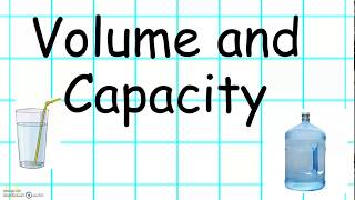 Volume and Capacity  Year 1 [upl. by Ttcos]