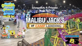 SBSP Sponge on Vacation  S02  EP 3  SpongeBob amp Friends Went to Malibu Jack’s at Camp Landing [upl. by Jamilla]